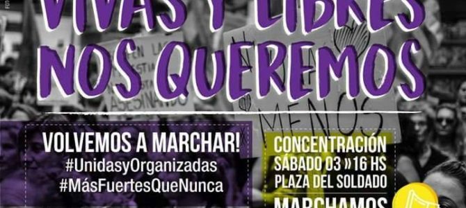 El 3 de Junio volvemos a marchar