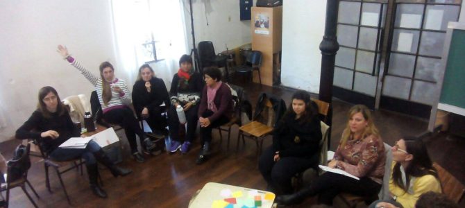 El equipo de género del CPAS dictó un taller en el Congreso Regional de Mujeres