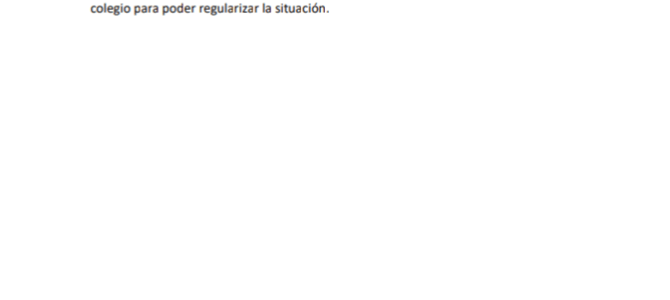 Comunicado del CPAS en relación al débito automático.