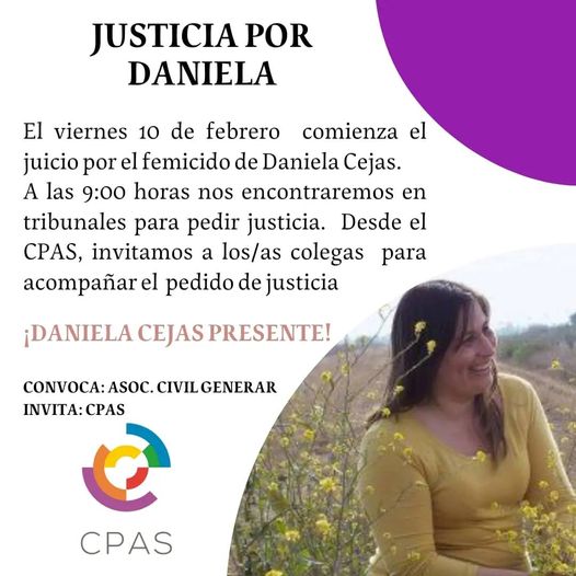 Marcha para pedir Justicia por Daniela Cejas